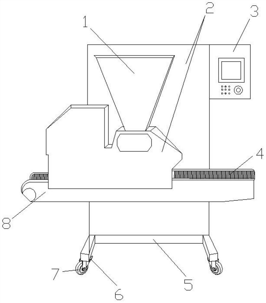 Plastic film blowing machine