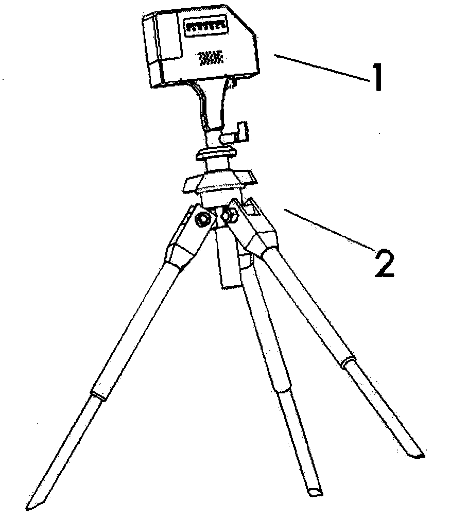 Portable gas detector based on multi-detector-tube color information identification