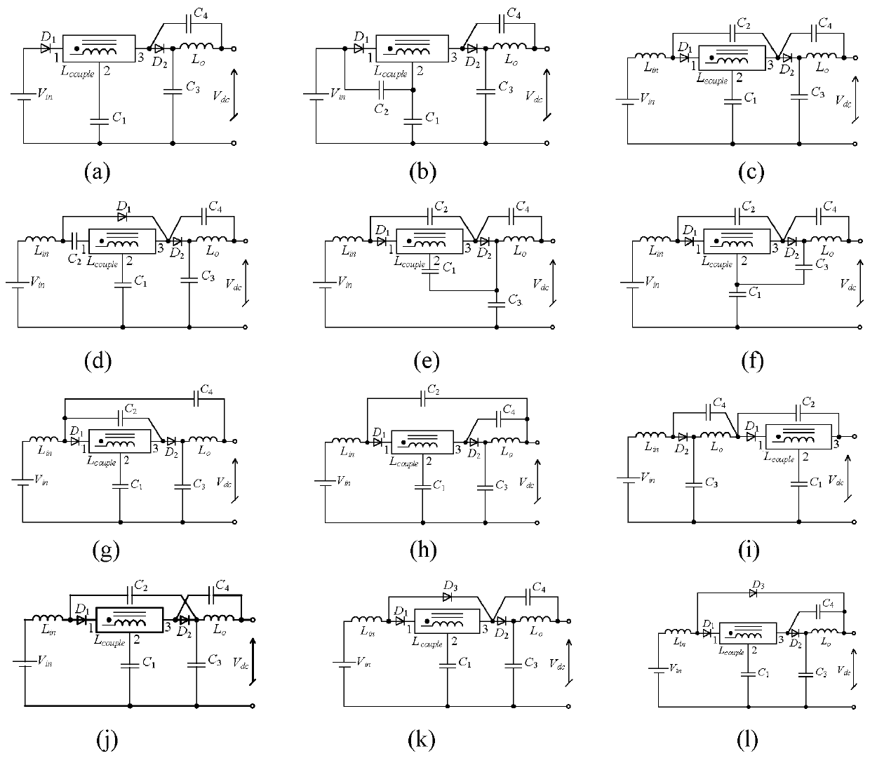 A clamping circuit and a y-source inverter capable of increasing the boost ratio and suppressing DC bus voltage spikes