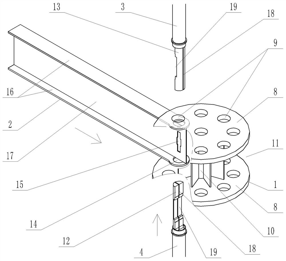 A modular splicing method of beam-column system