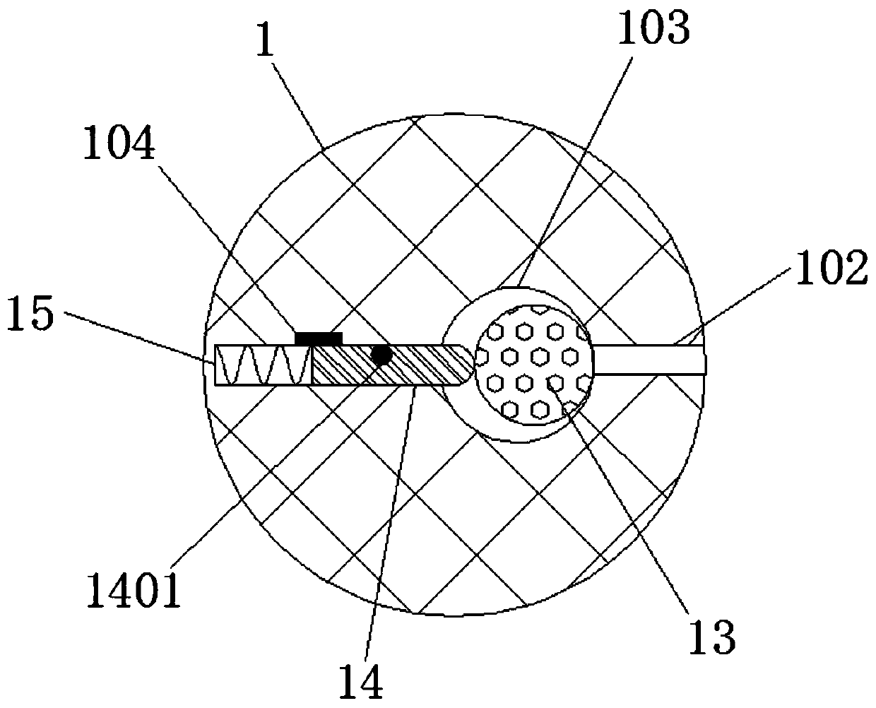 Detection alarm device for overload protection of electromechanical equipment