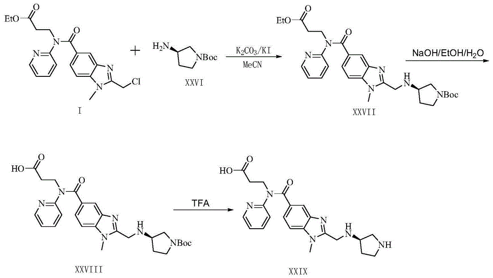 Dabigatran derivatives as well as preparation method and application thereof