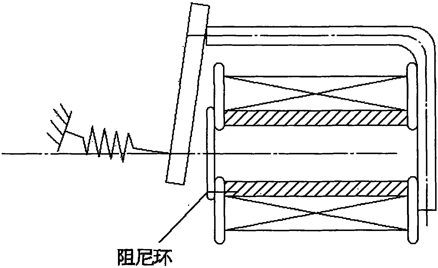 Semi-automatic electrically controlled clutch system