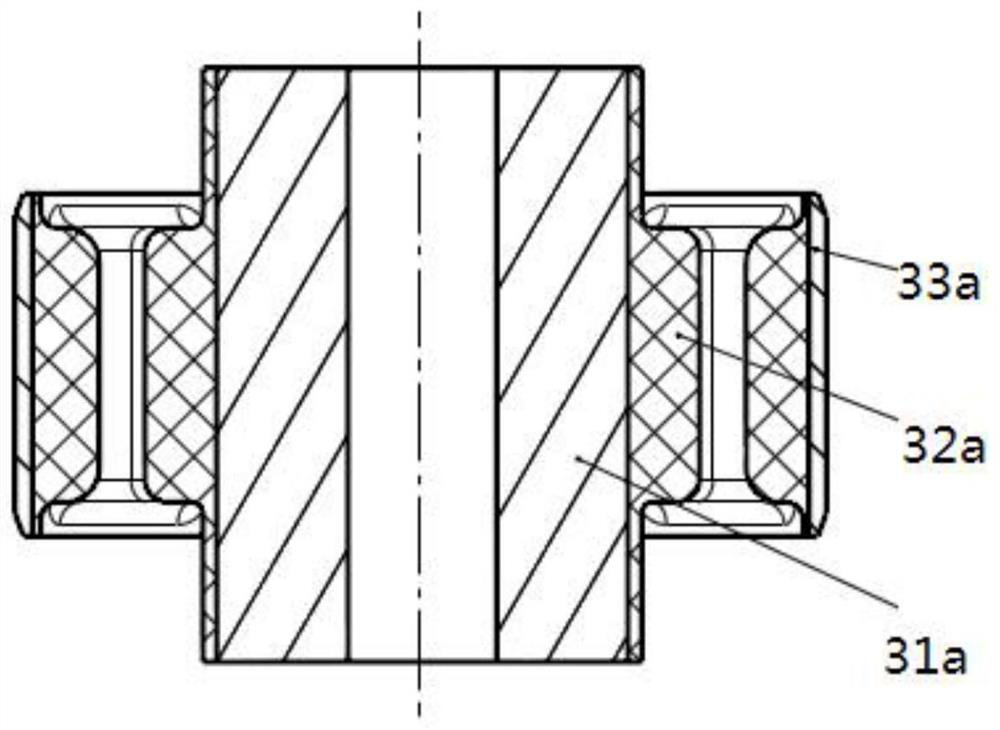 Anti-torque pull rod and mounting structure thereof