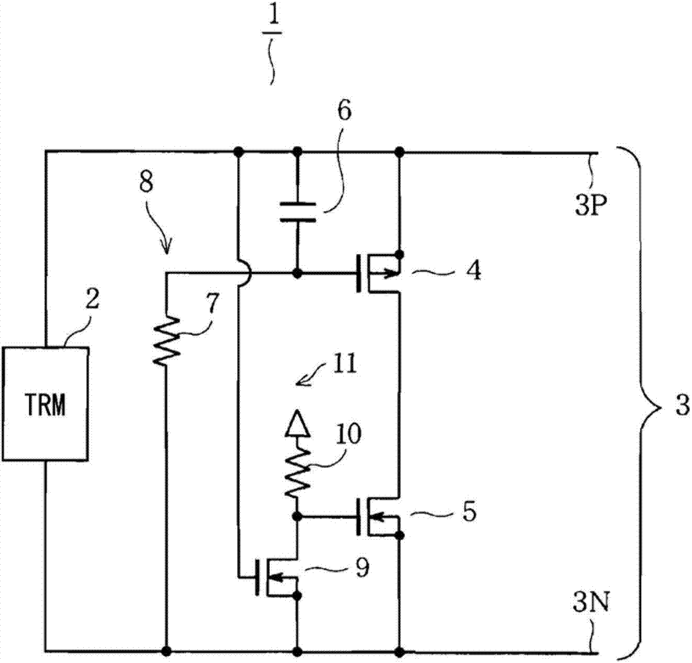 Ringing suppression circuit