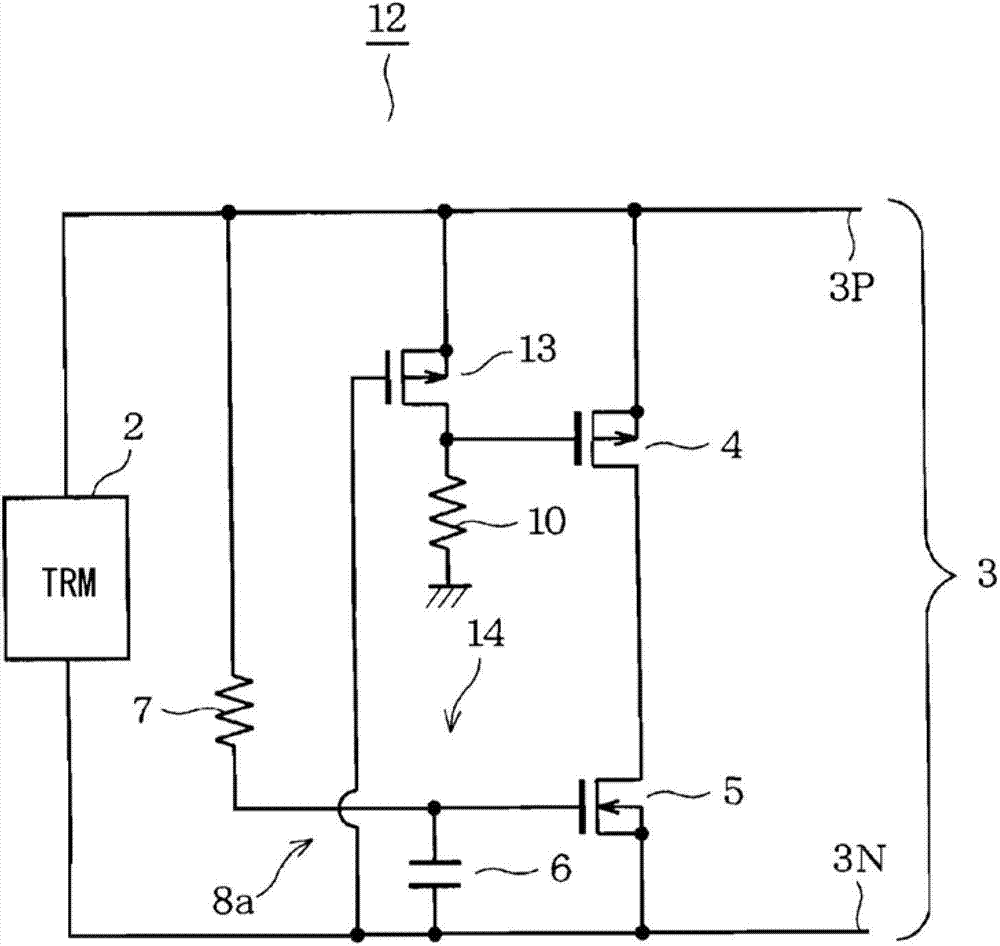 Ringing suppression circuit