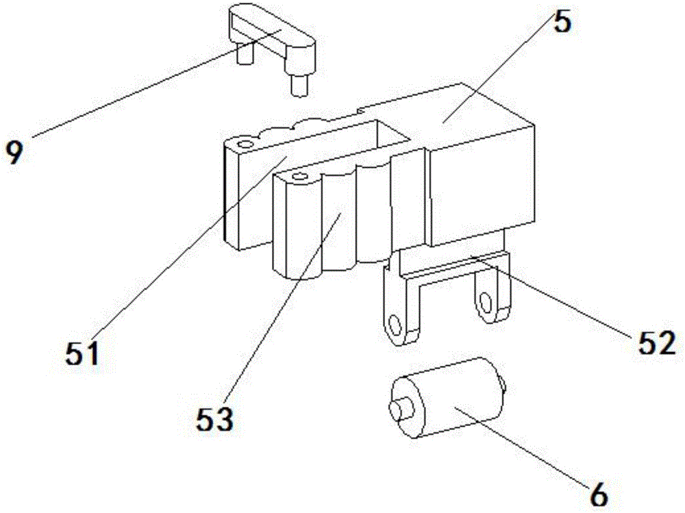 Pressing device for laying geogrid