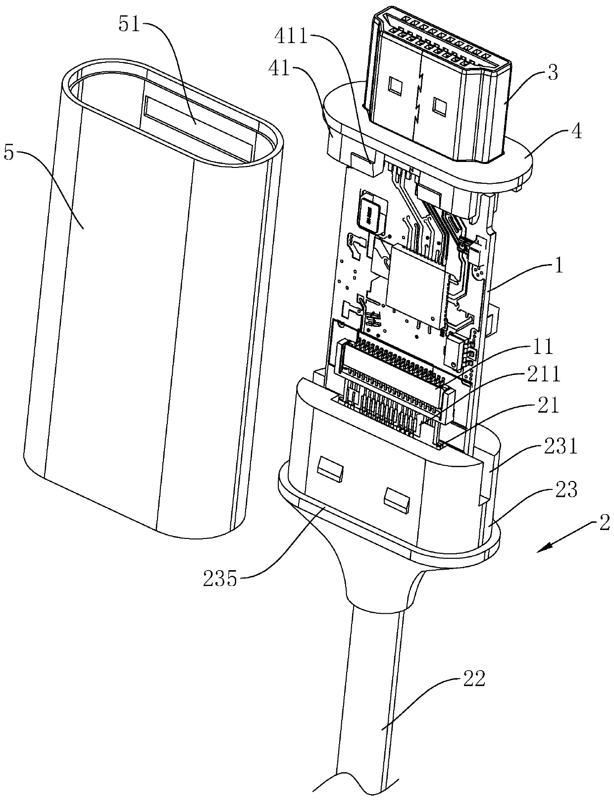 Split plug-in type functional conversion interface