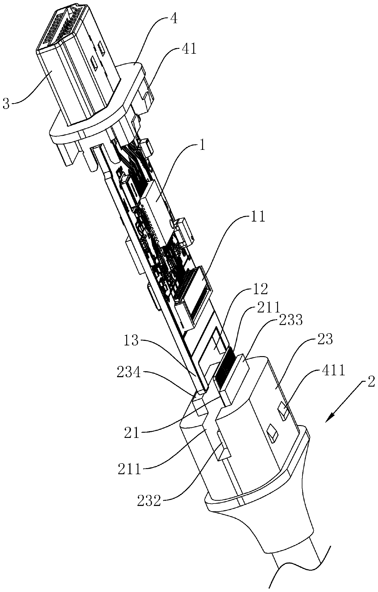 Split plug-in type functional conversion interface