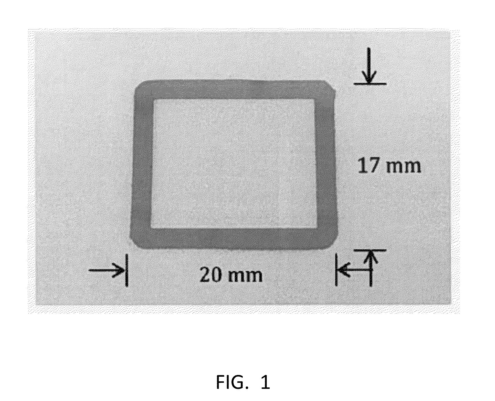 Patterning of OLED materials