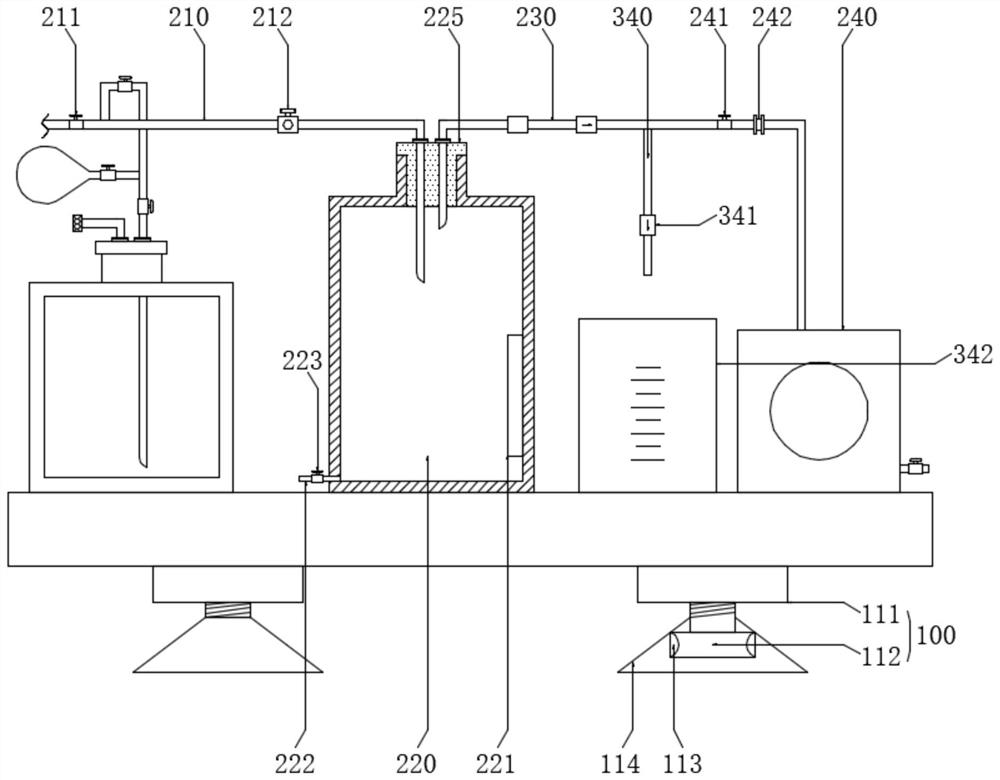 Drainage nursing device for surgical nursing