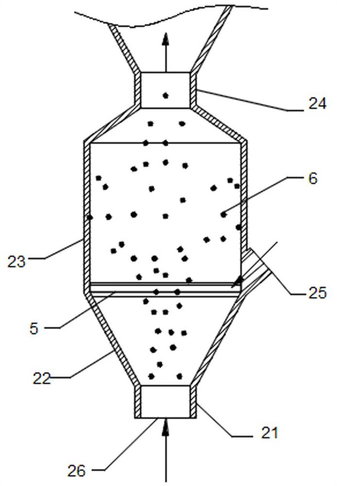 Spouting furnace system for semicoke destructive distillation of oil shale or shale semicoke and destructive distillation method thereof