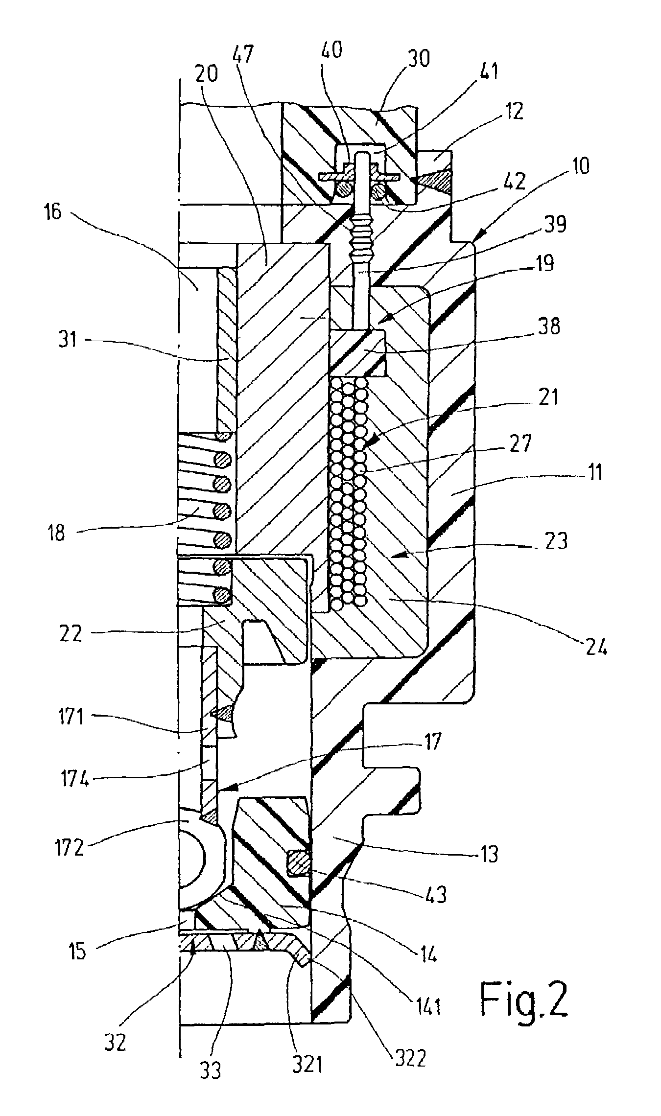 Injection valve for fuel injection