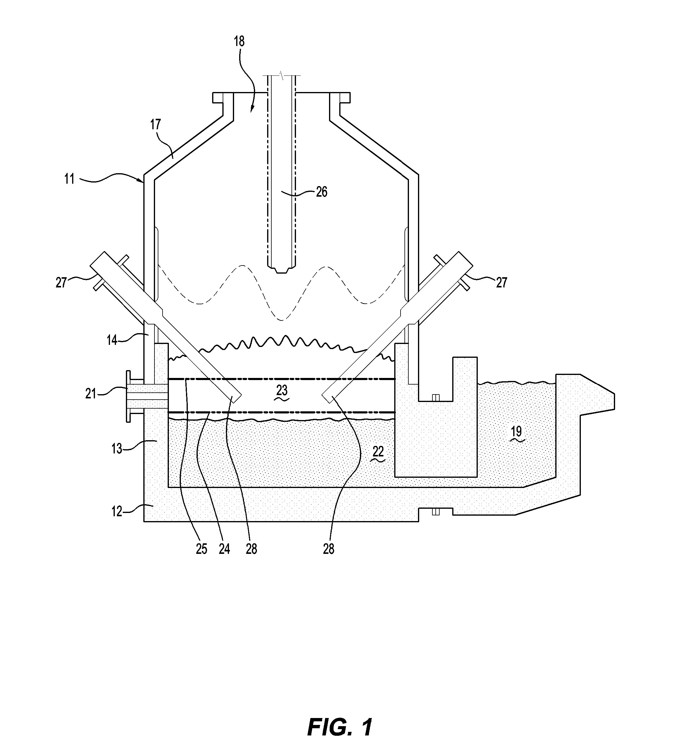 A solids injection lance