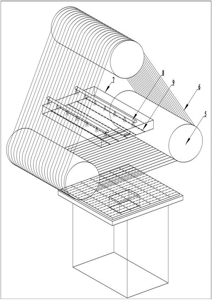 Multiple wire turning cutting method and equipment