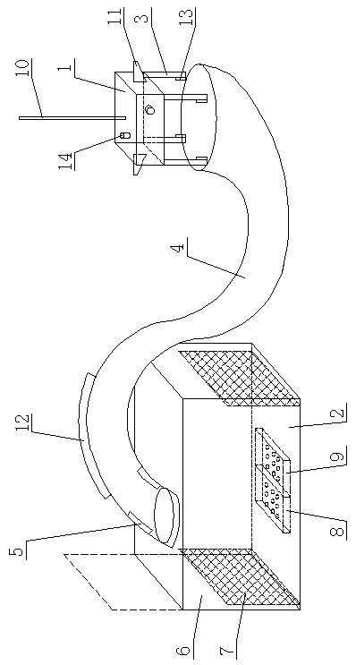 An integrated device for fishing and loading of aquaculture aquatic products