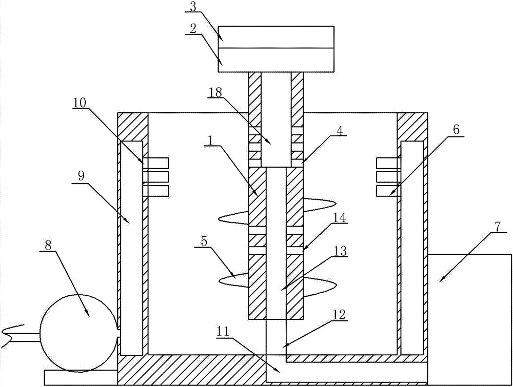 Stirring process based on solder paste production