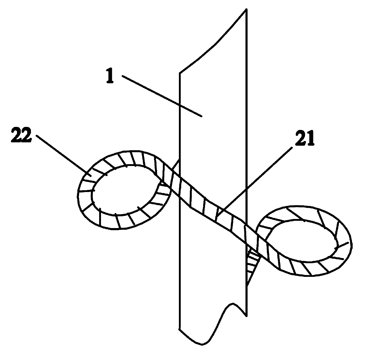 Bionic type water treatment filler