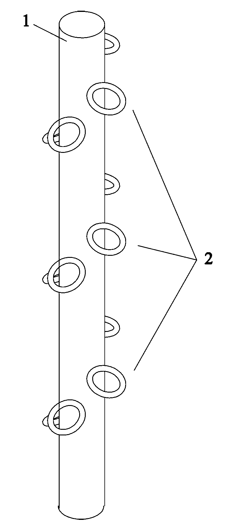 Bionic type water treatment filler