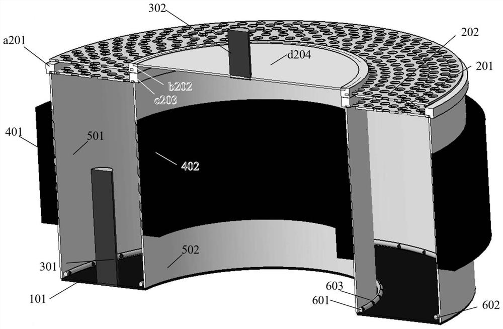 Hall effect ringlike ion thruster