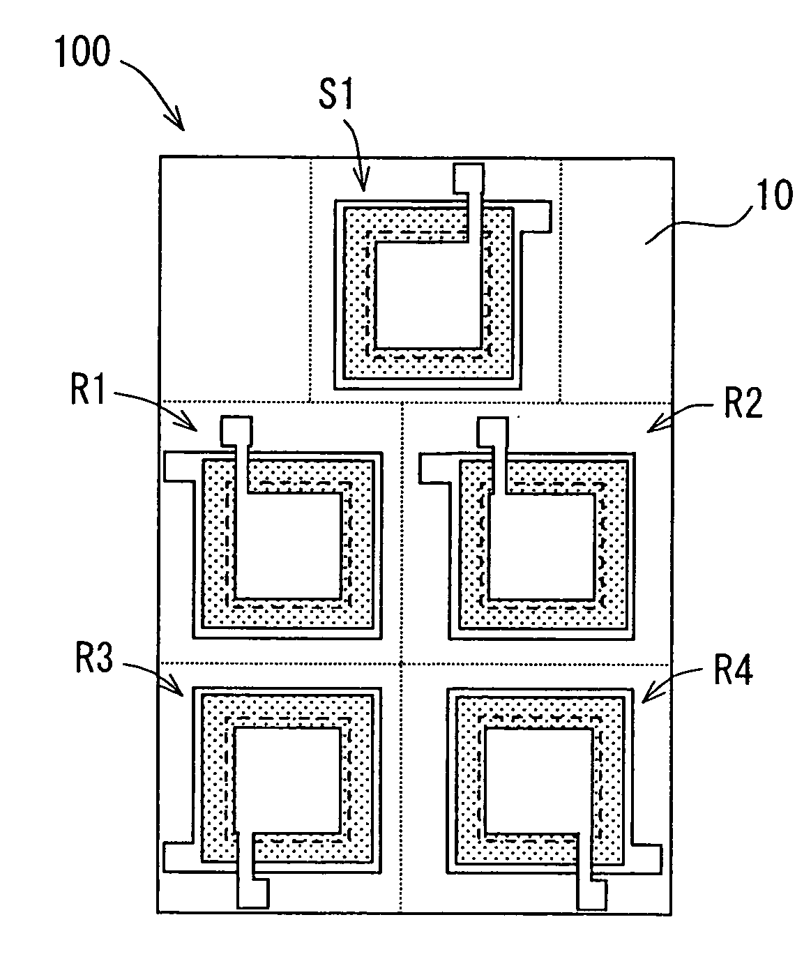 Ultrasonic sensor having transmission device and reception device of ultrasonic wave