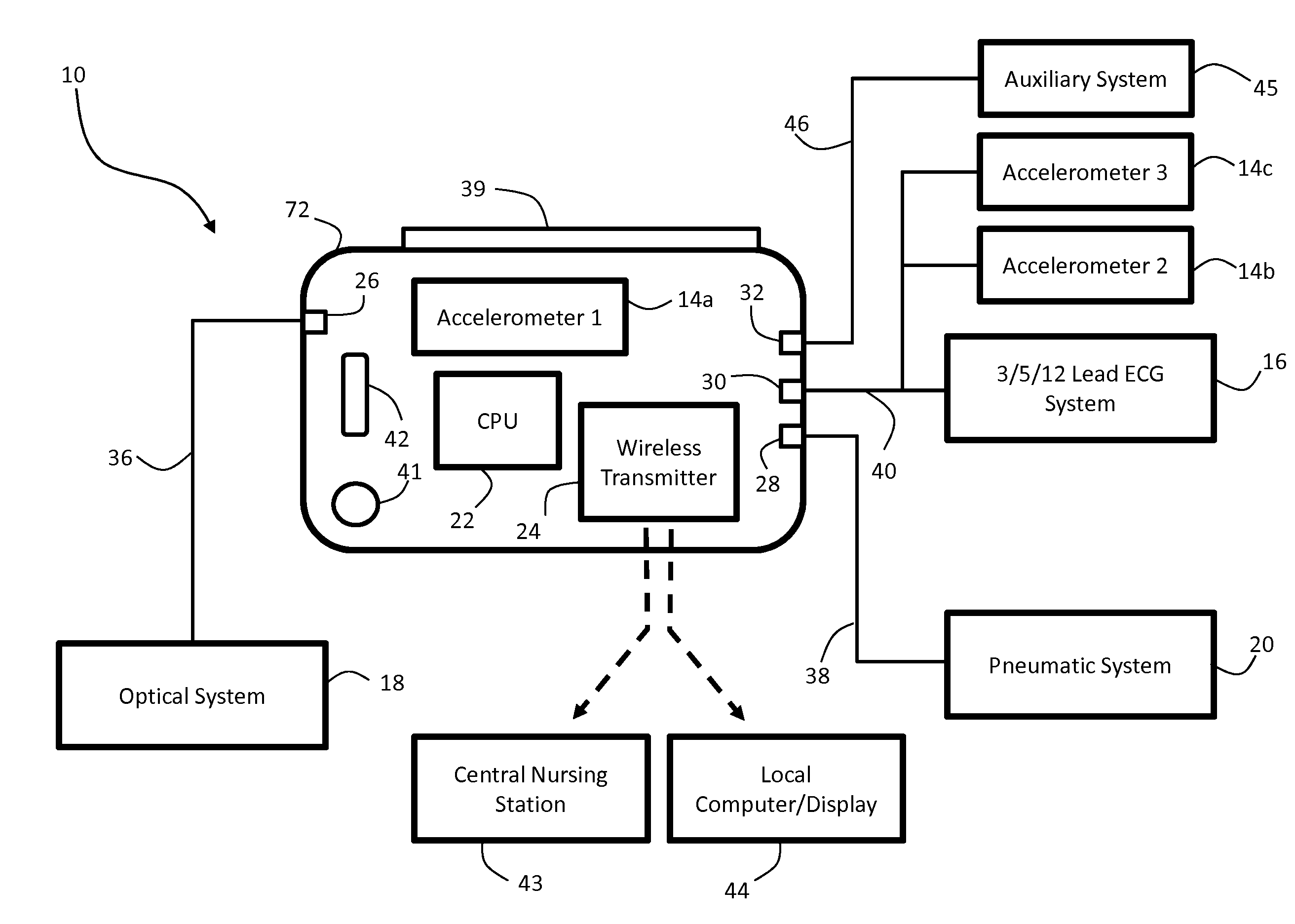 Body-worn vital sign monitor