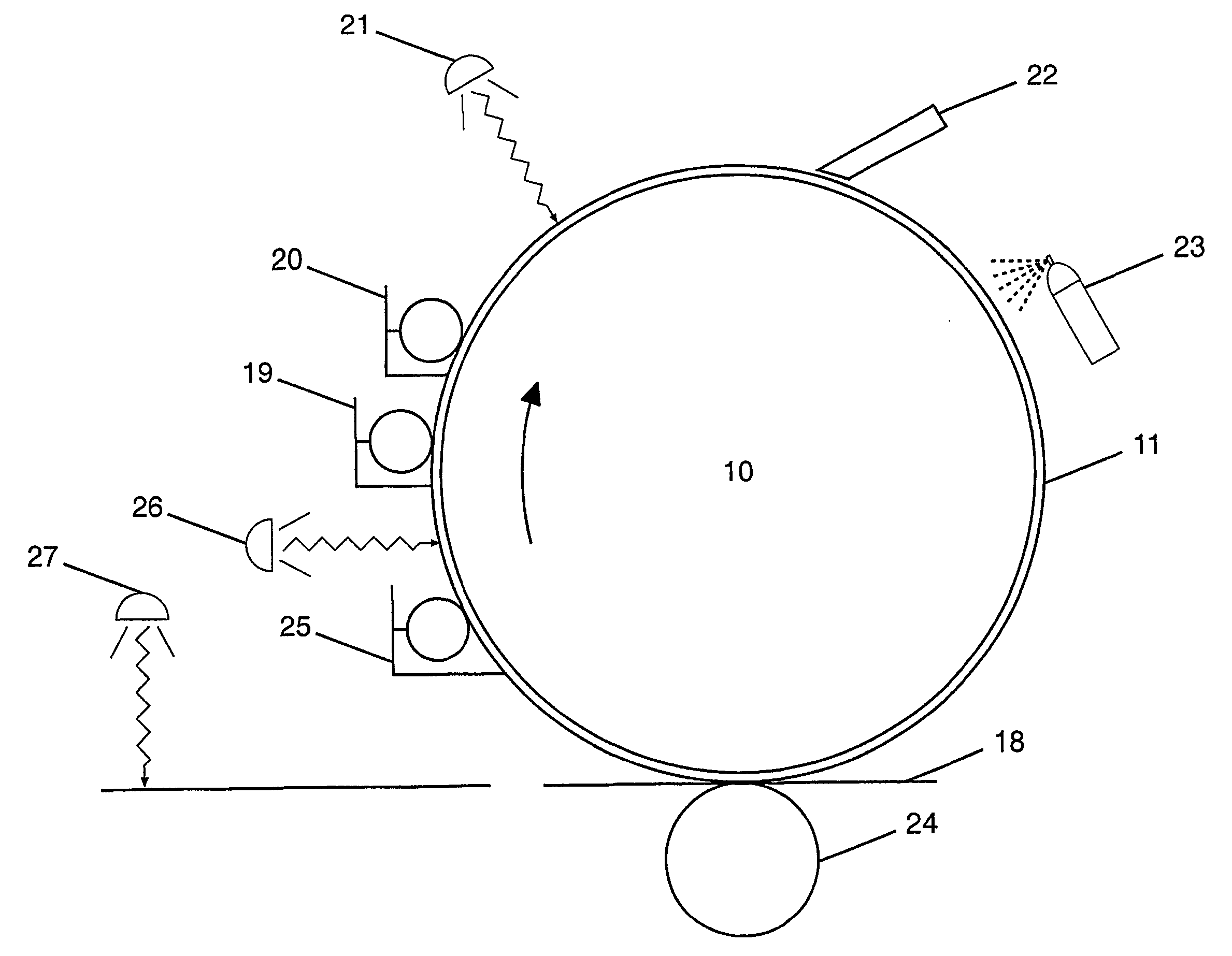 Method of printing variable information