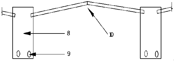 Underground comprehensive pipe gallery structure with water prevention and water drainage functions and construction method of underground comprehensive pipe gallery structure