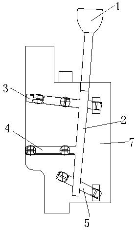 Loader transmission case lost foam mold with multi-stair inclined cross runner