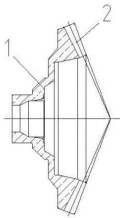 Differential shell and forging process and forging equipment thereof