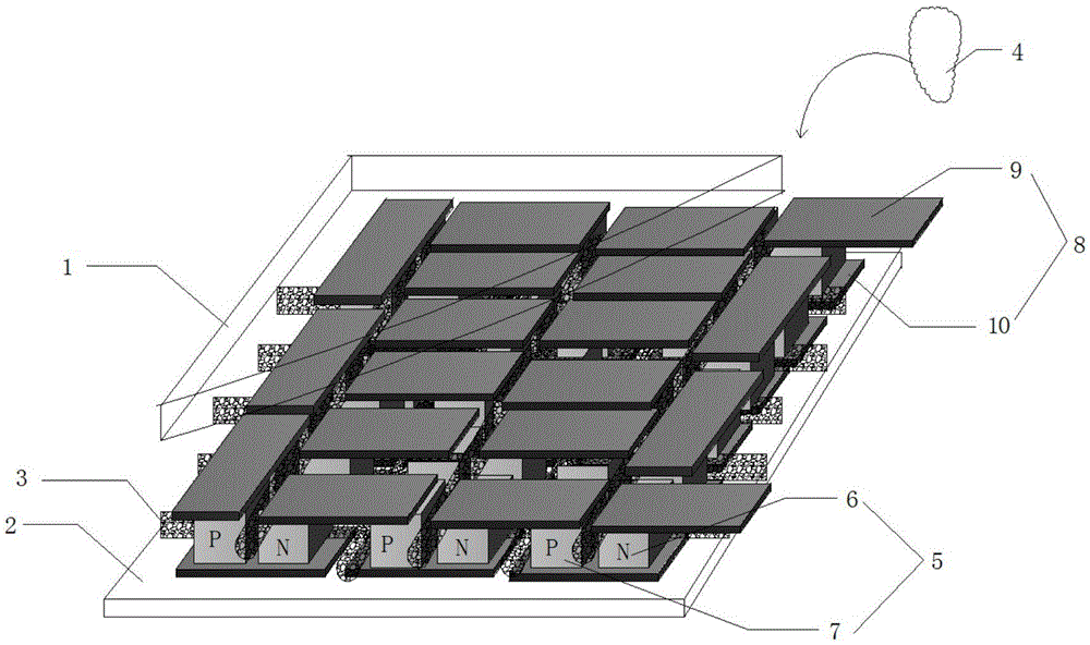 Semiconductor refrigeration sheet and manufacturing method thereof