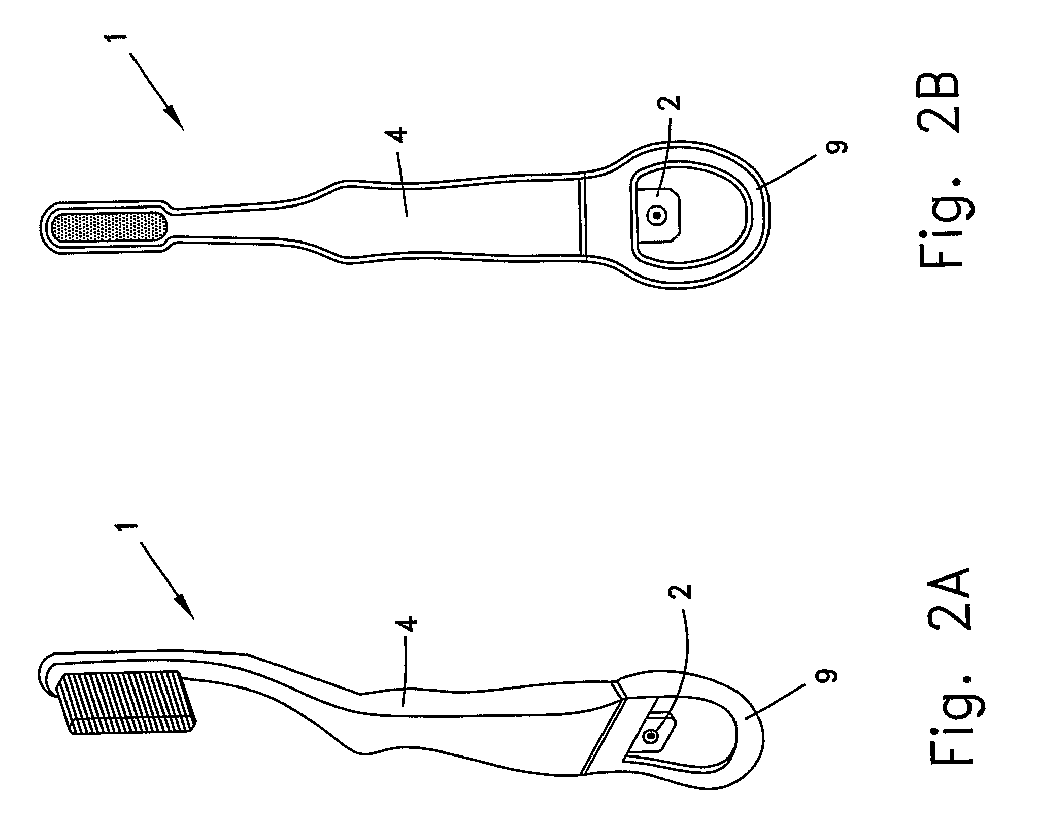 Microbes Detecting and Treating Toothbrush