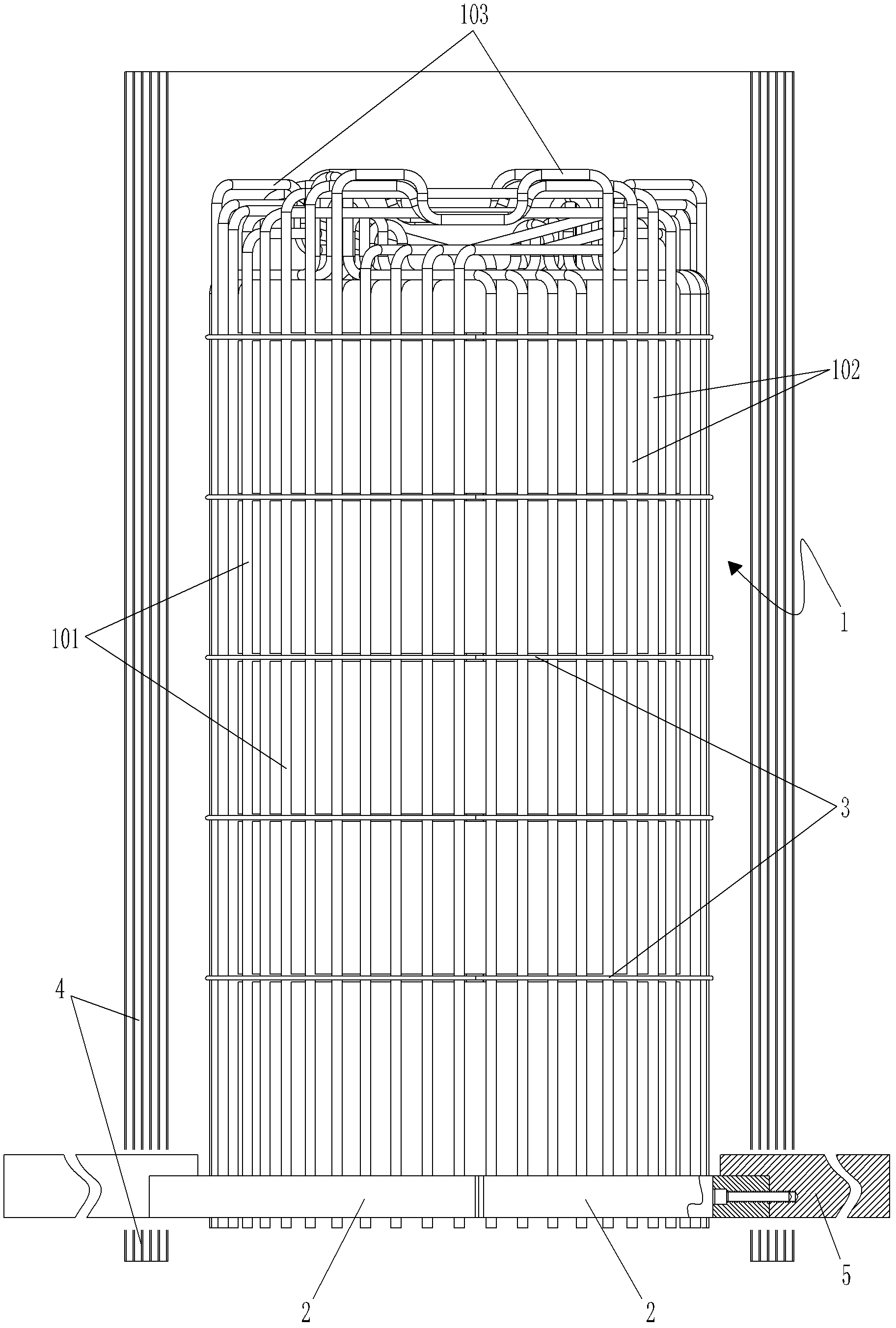 Ultrahigh temperature tungsten rod heater