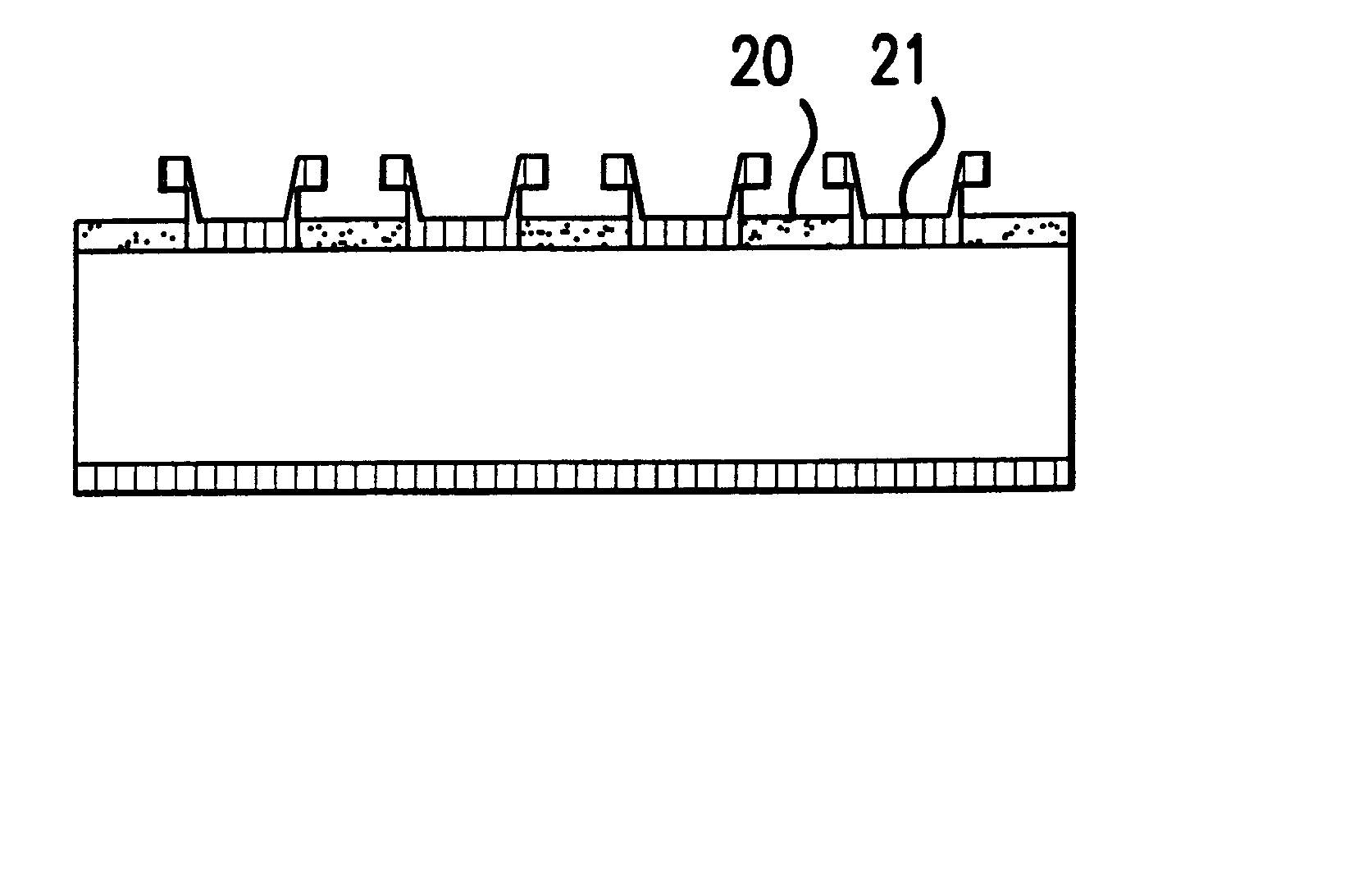 Forming contacts on semiconductor substrates, radiation detectors and imaging devices