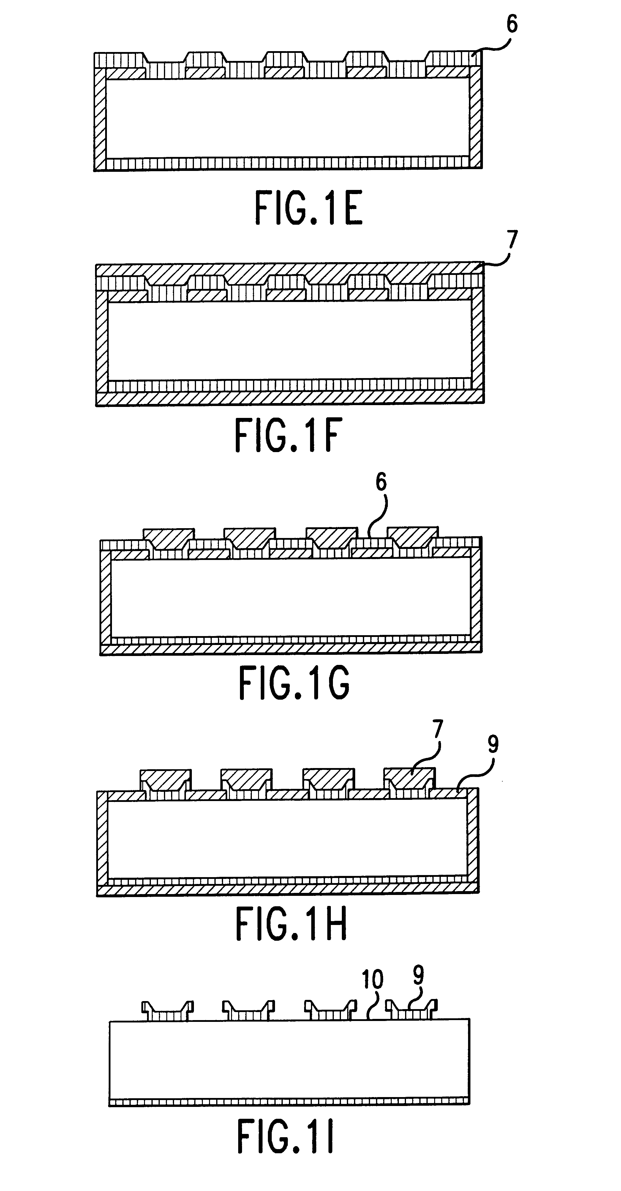 Forming contacts on semiconductor substrates, radiation detectors and imaging devices