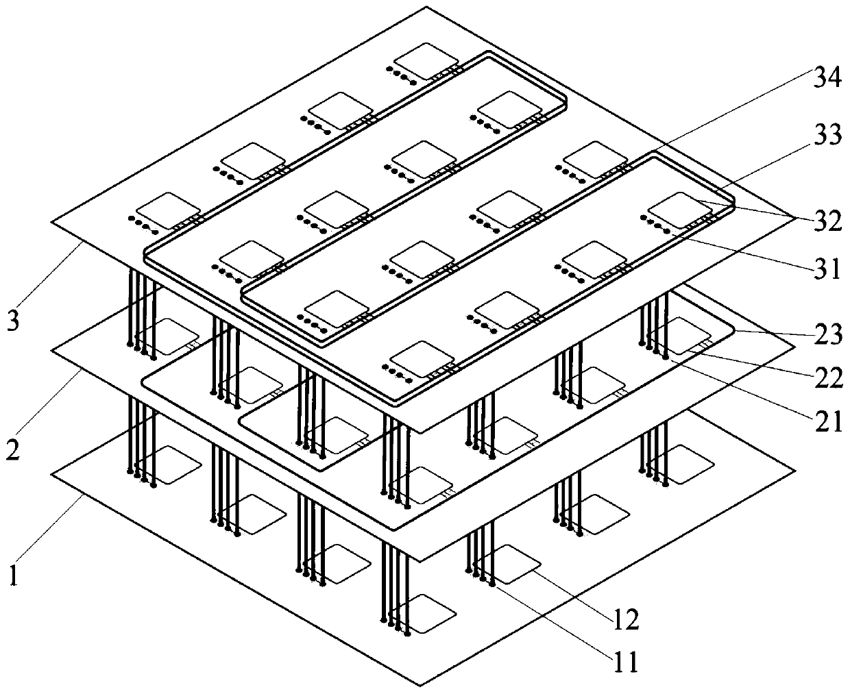 Three-dimensional optical network-on-chip based on ring control optical network and its communication method