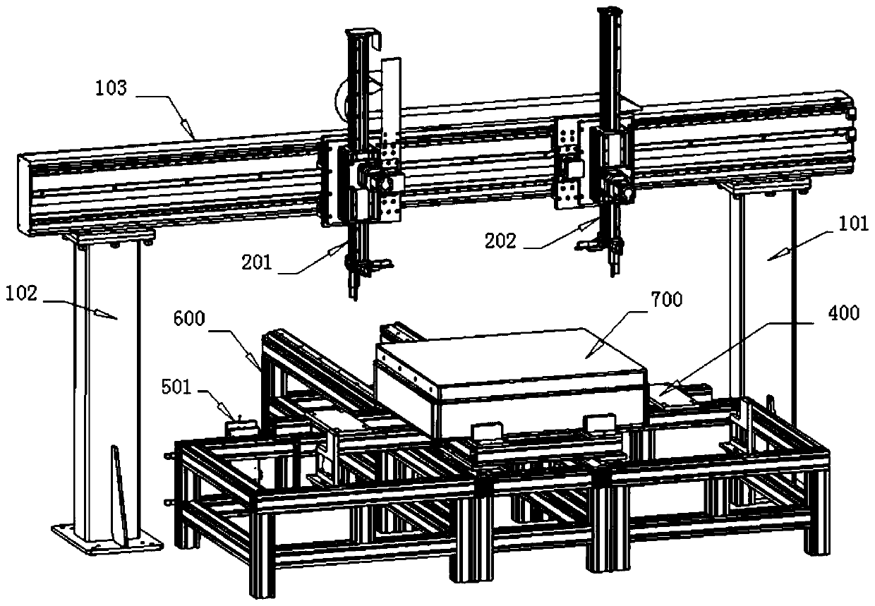 Full-automatic contact type measuring device and method