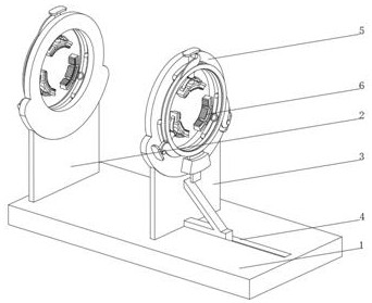 Welding device applied to aluminum die-casting automobile engine pipe fitting