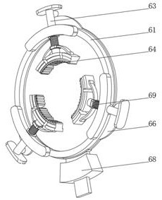 Welding device applied to aluminum die-casting automobile engine pipe fitting