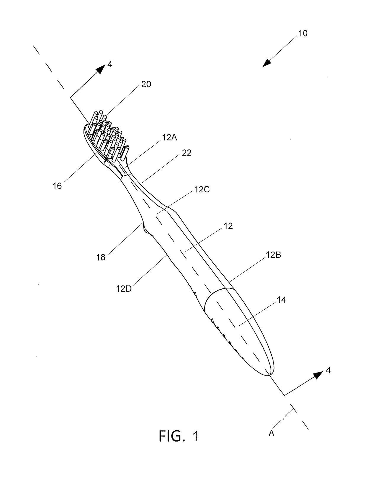 Manual tooth brush with timer