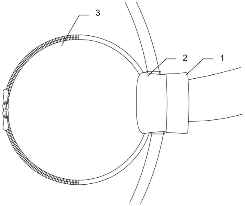 Multifunctional local heat preservation monitoring device