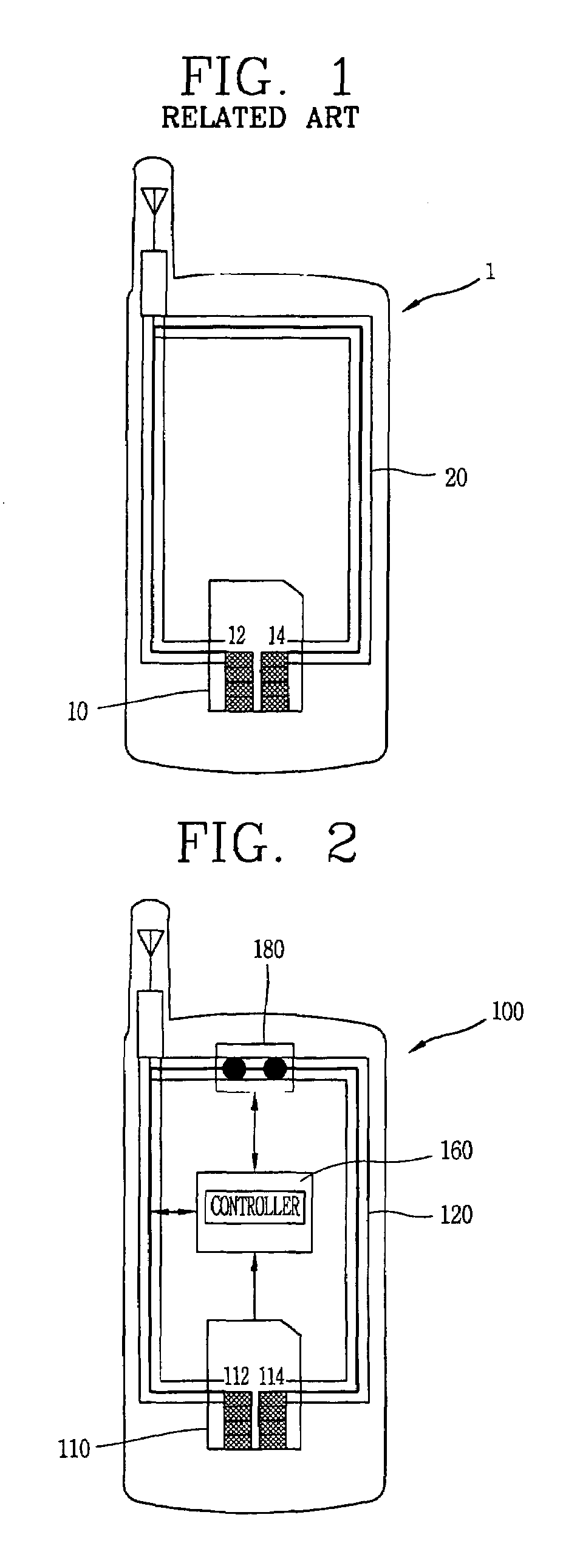 Apparatus and method for controlling use of a SIM card of a mobile terminal