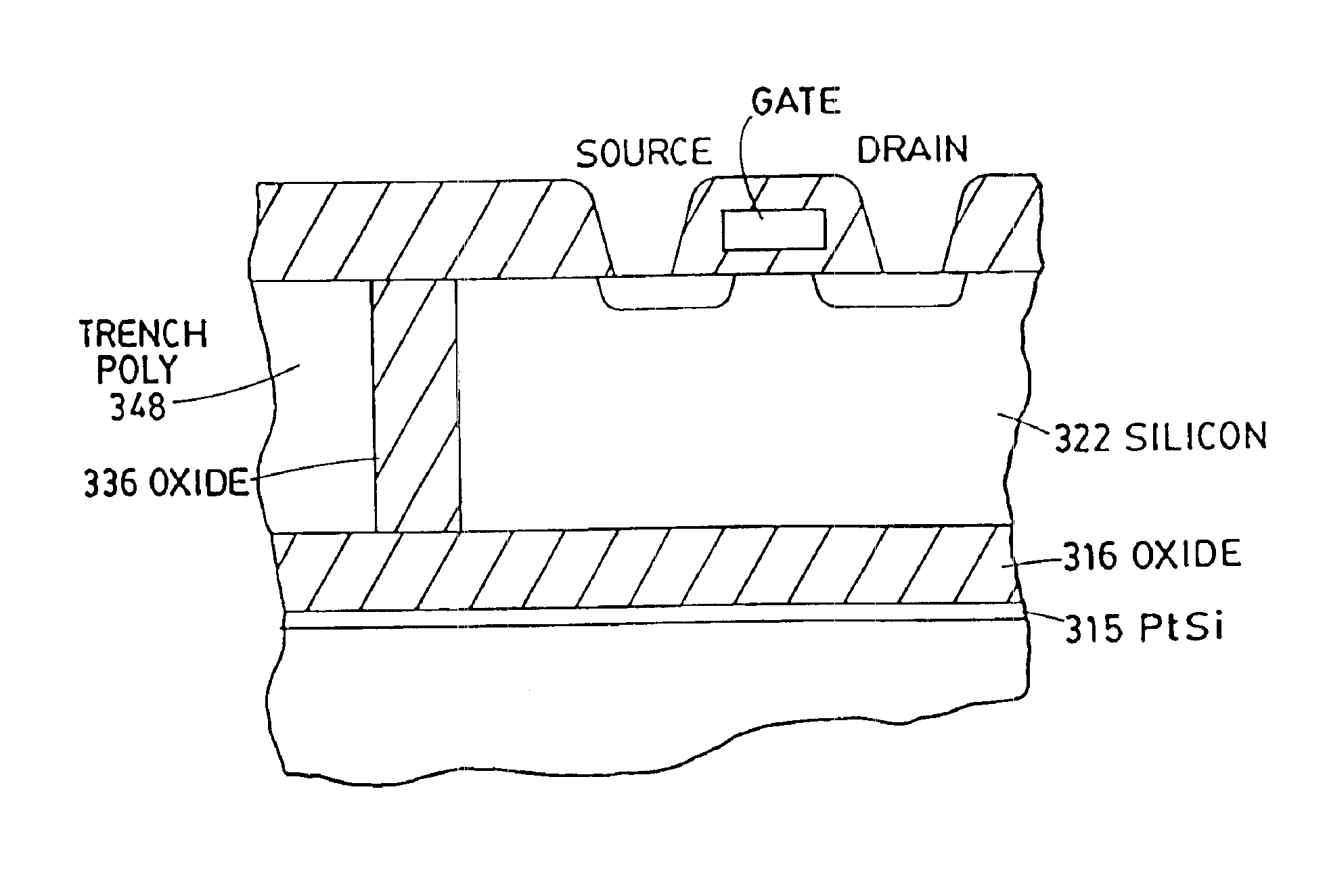 Bonded wafer with metal silicidation