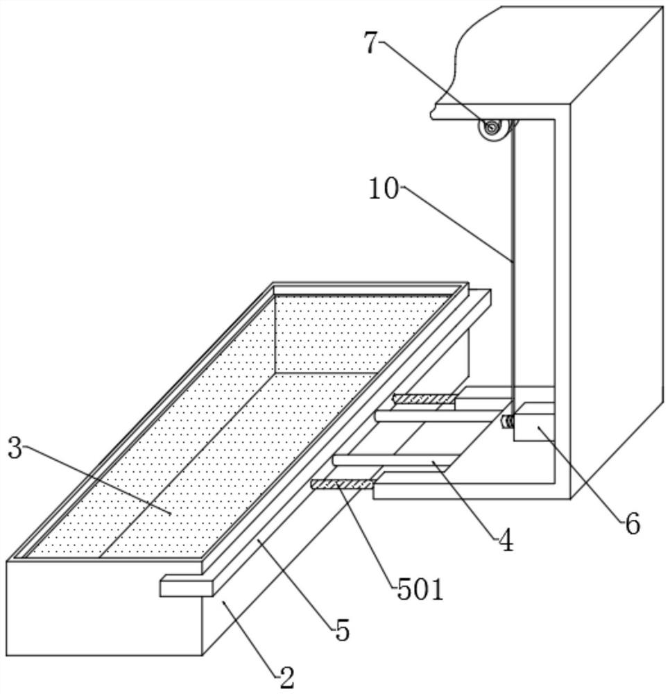 Folding and extruding duckweed fishing and clearing device