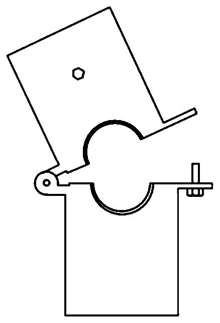 An electromagnetic type ultra-thin-wall pipe multi-diameter segmental bending forming device