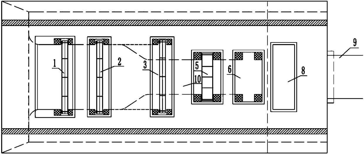 Independent water intake tower structure for entrances of water diversion tunnels of medium and small-flow water reservoirs