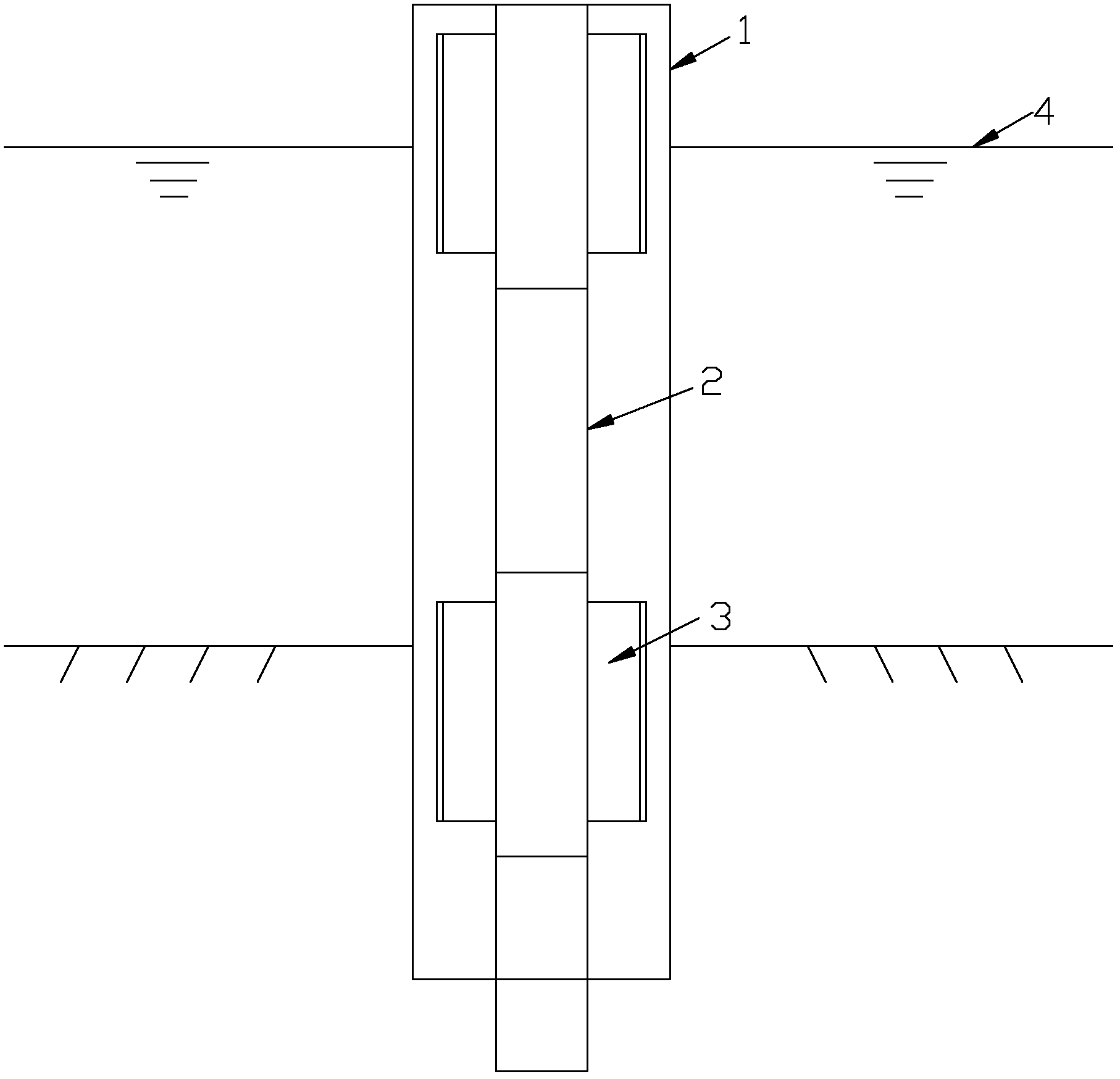 Reinforced riser pipe combined structure and construction method thereof