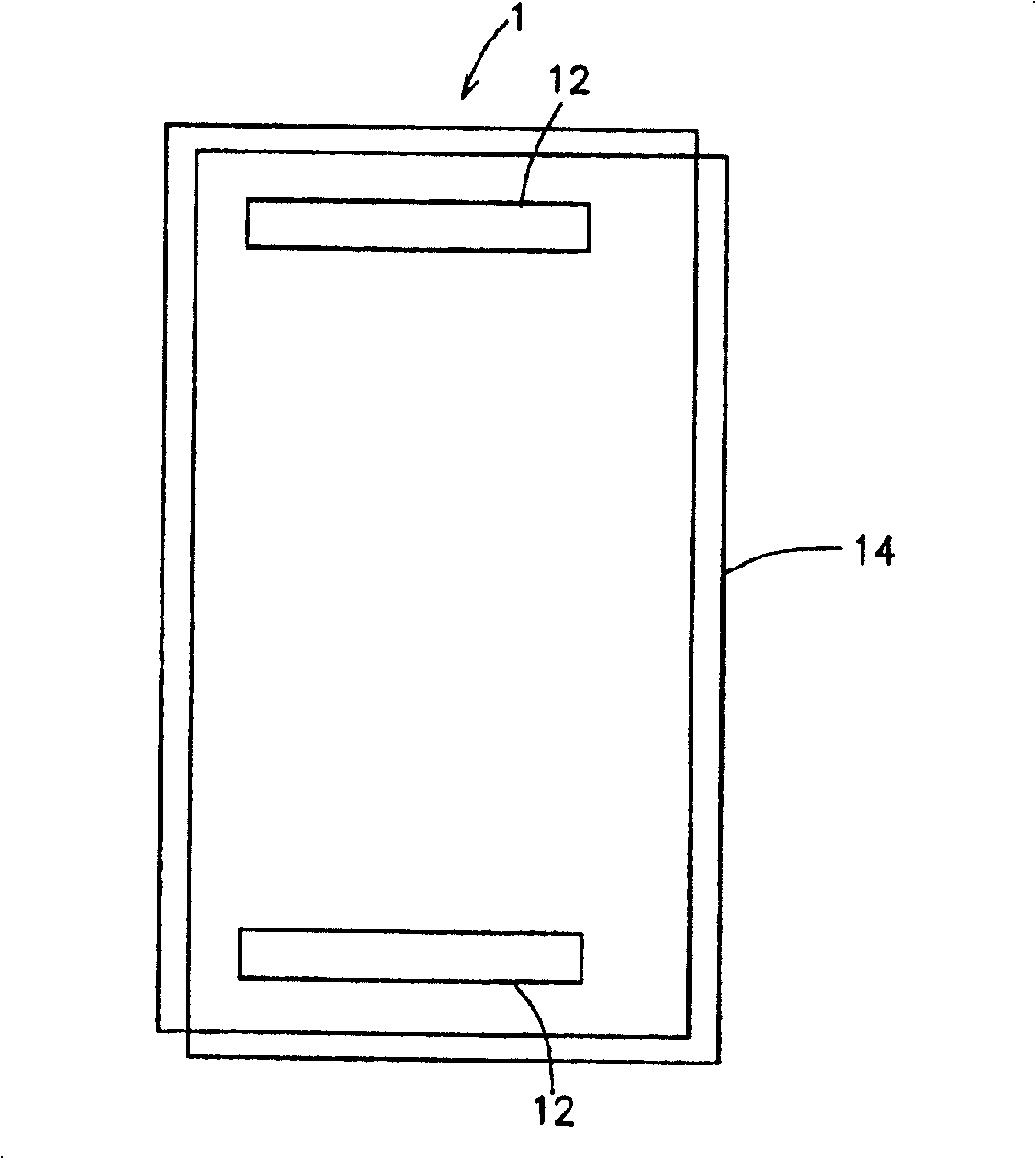 Array structure of transverse electric field effect type and its manufacturing method