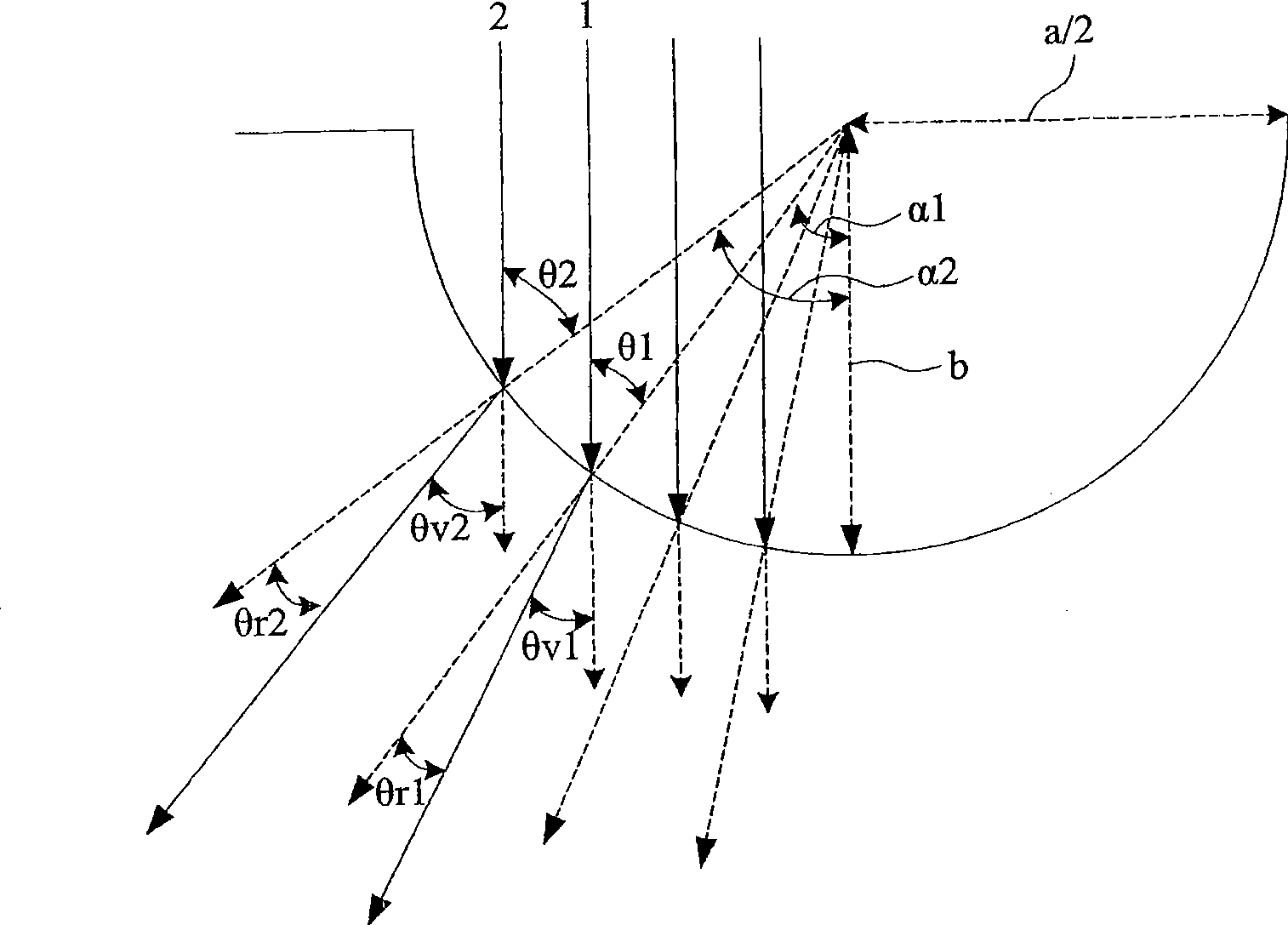 Composite light guiding film module