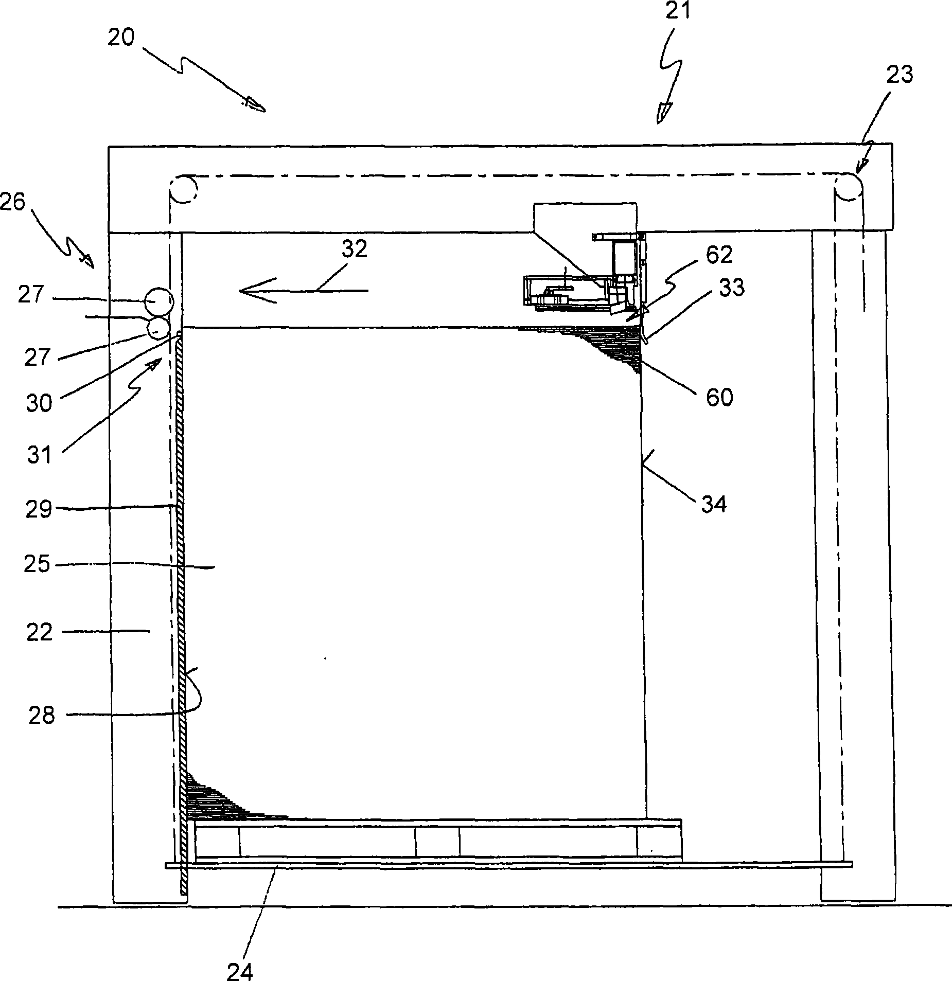 Handling apparatus and method for separating and feeding sheet blanks